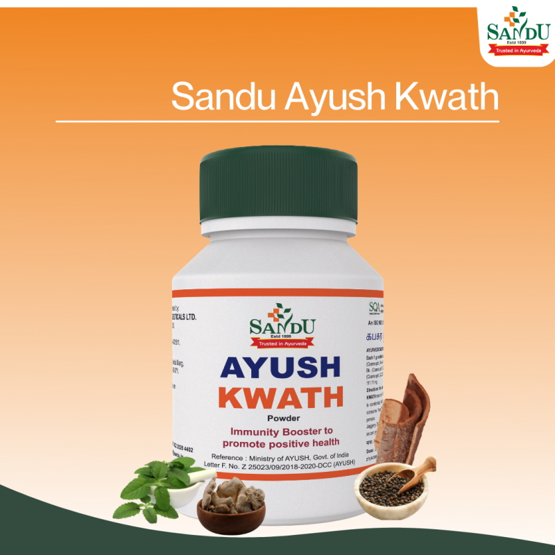Sandu Ayush Kwath - Immunity Booster Ayurvedic Powder