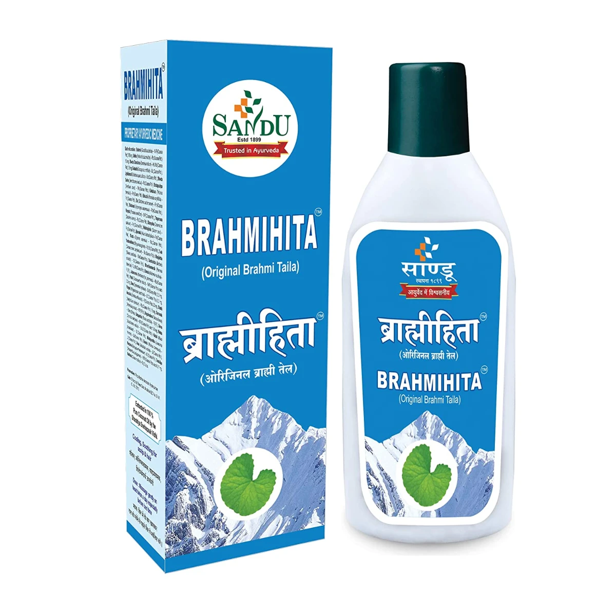 Sandu Brahmihita Hair Oil (100 ml) - Sandu Pharmaceuticals