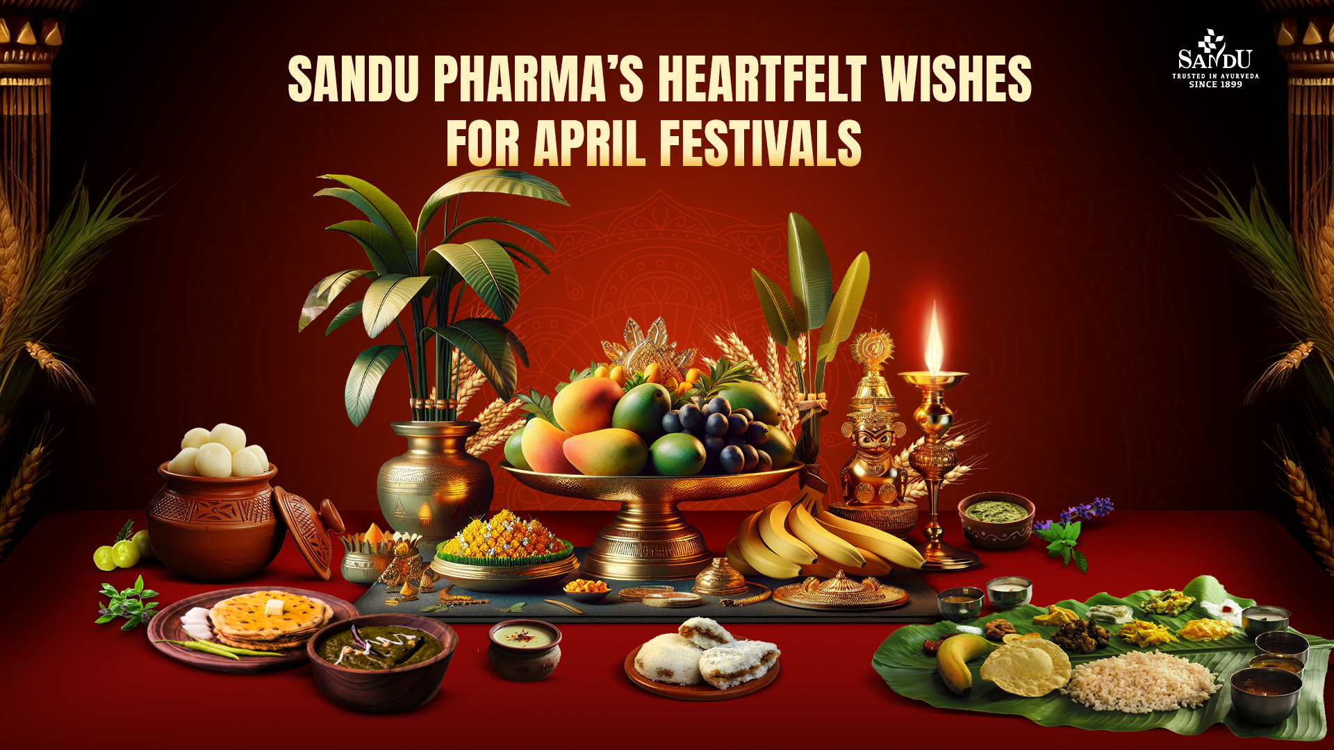 Greetings from Sandu Pharma on April Festivals