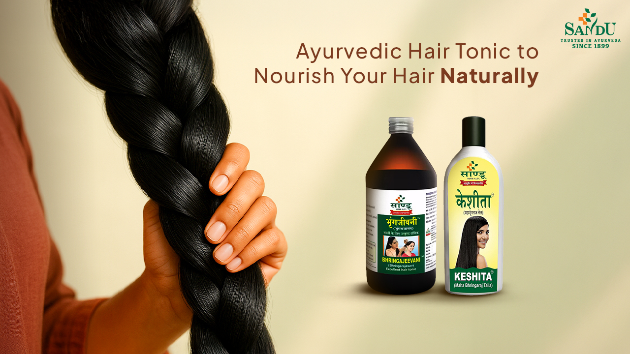 Ayurvedic tonic for healthy hair