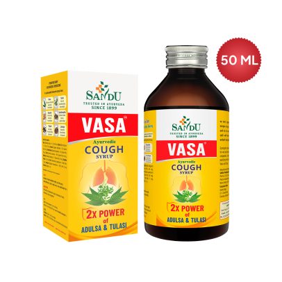 Sandu Vasa Cough Syrup (50ML Pack) Free