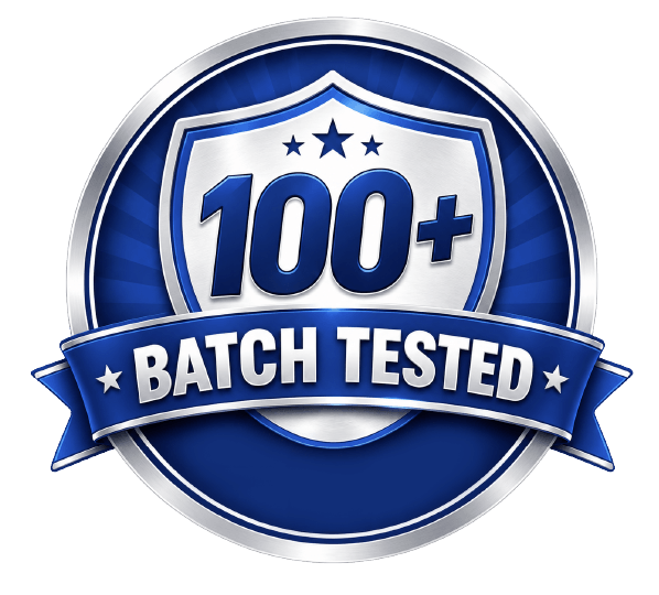 100+ Batch Tested